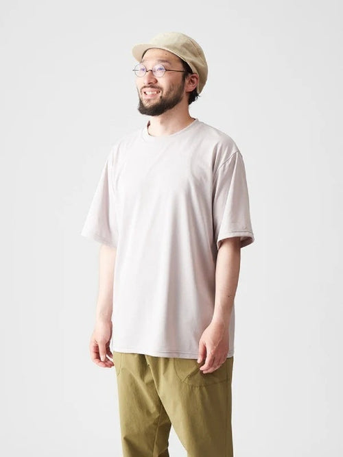 ショートスリーブのＴシャツ #ハイイロ [21073]｜AXESQUIN