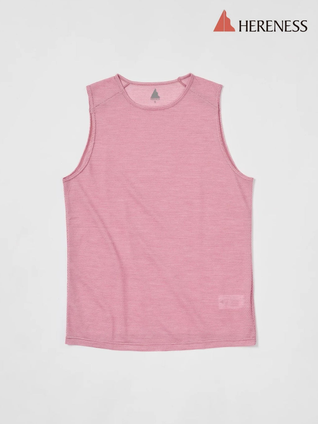 Wool Mesh Tank #BORDEAUX｜HERENESS