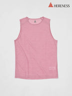Wool Mesh Tank #BORDEAUX｜HERENESS