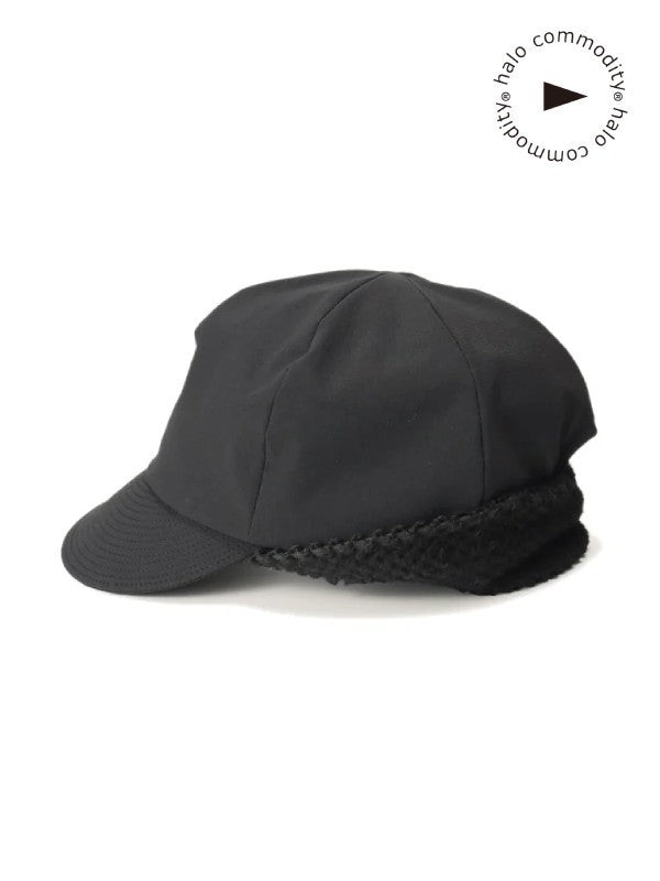 Crevice Flap Cap #Black [HL-1110]｜halo commodity