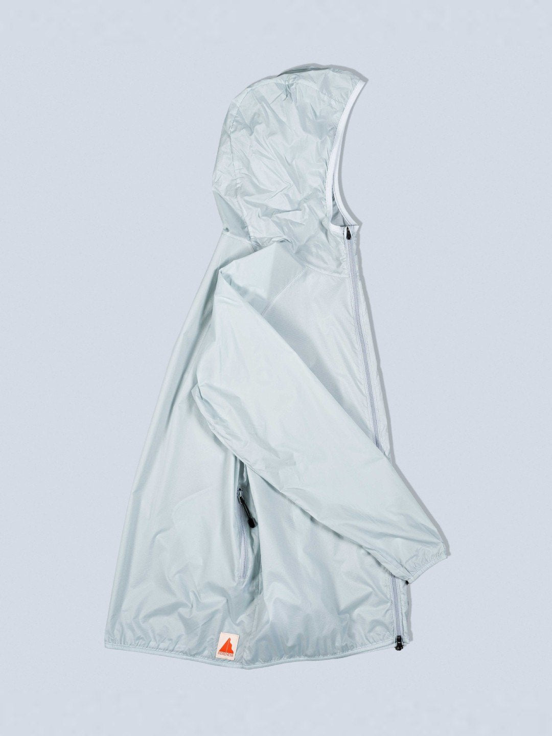 13D Packable Hoody #Ice Gray｜HERENESS