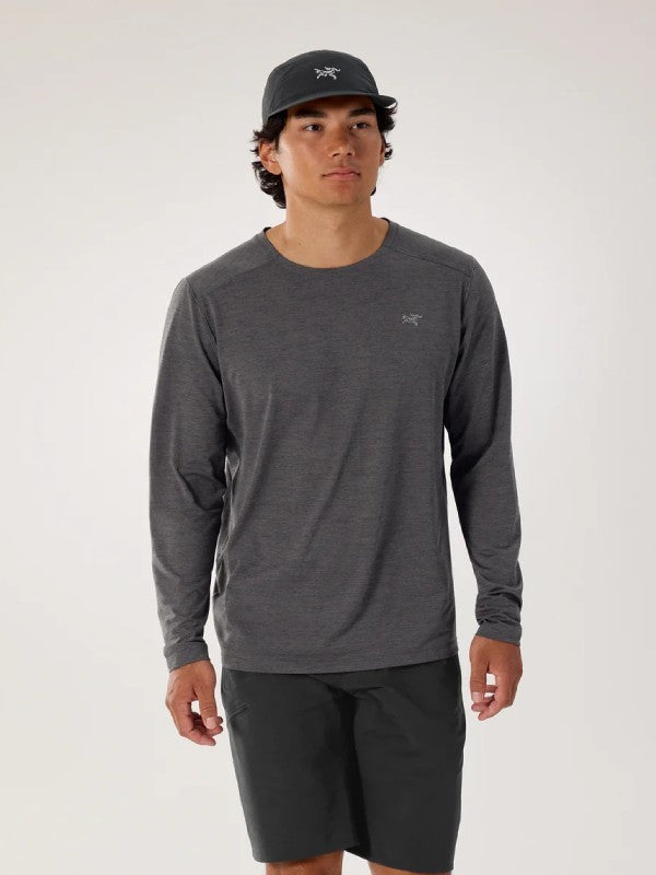 Cormac Crew LS M #Black Heather [X00000971901]｜ARC'TERYX