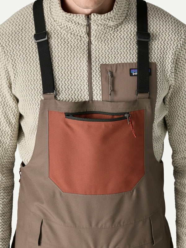 Men's Powder Town Bibs - Reg #MRLB [30706]｜patagonia – moderate