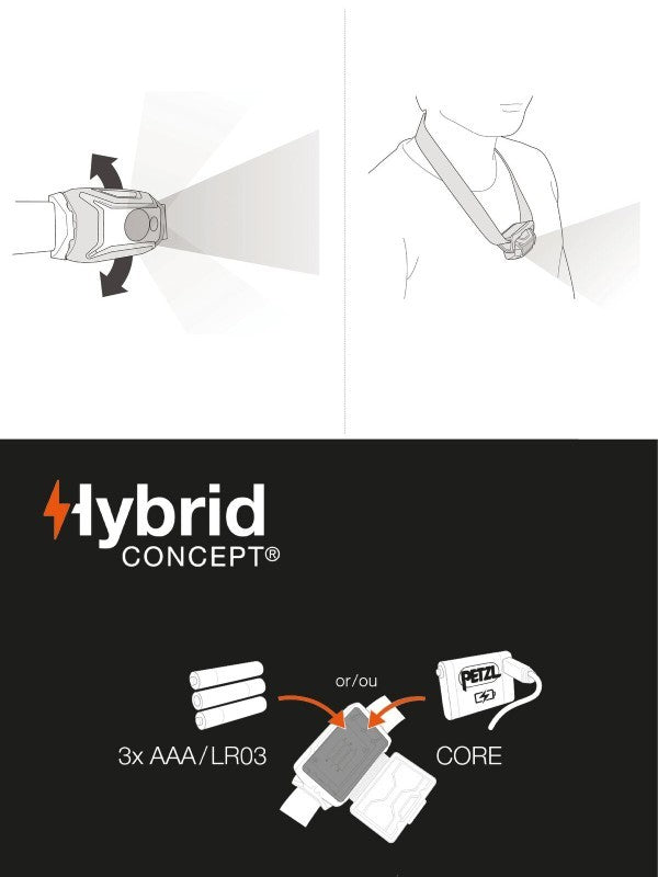 ティカ #イエロー [E061AB03]｜PETZL