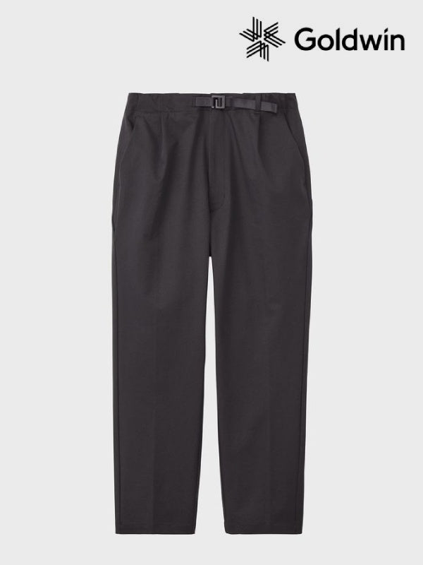 One Tuck Tapered Stretch Pants #BK [GL75177]｜GOLDWIN