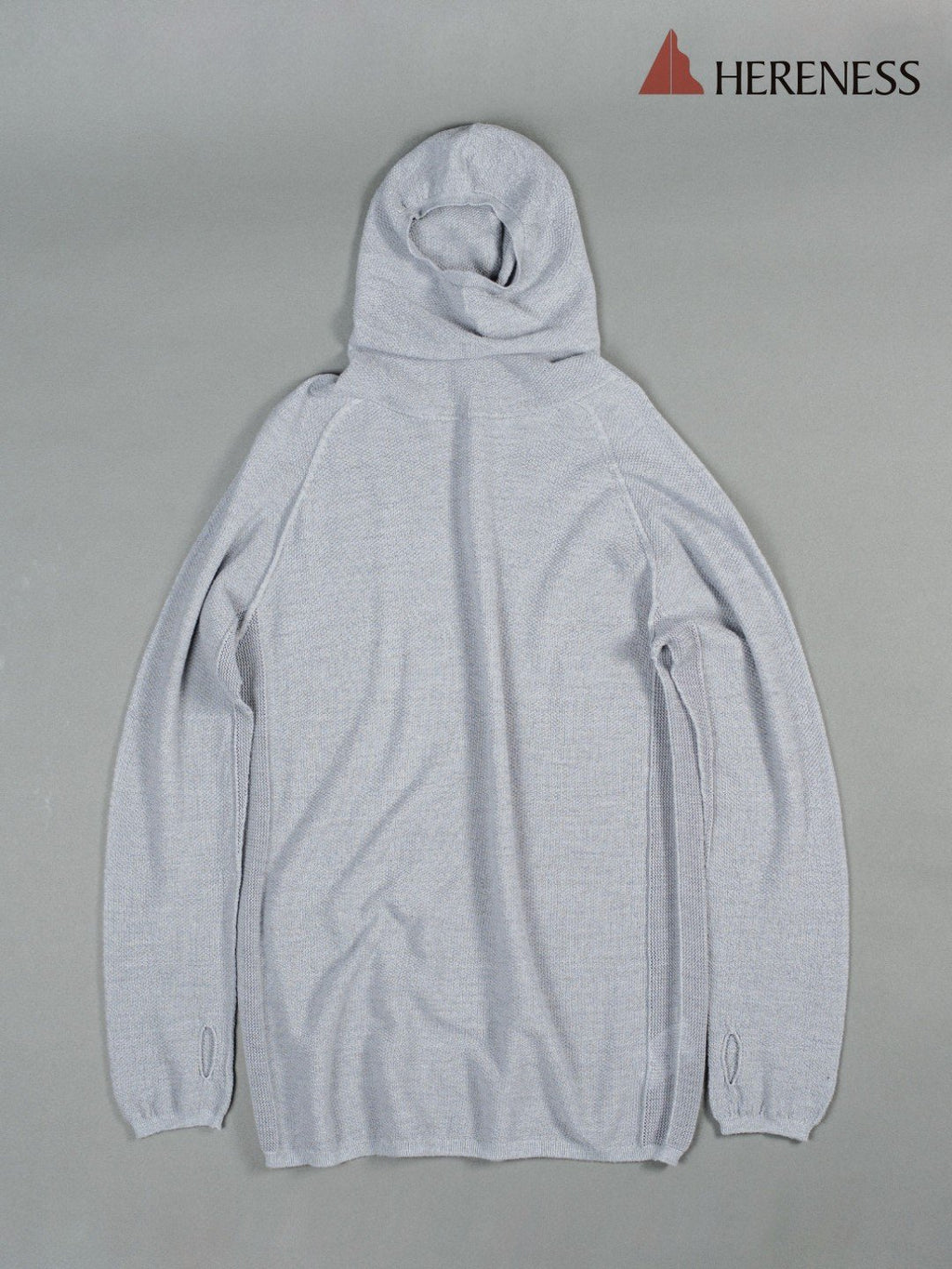 MERINO AIR HOODY 2 #Gray｜HERENESS