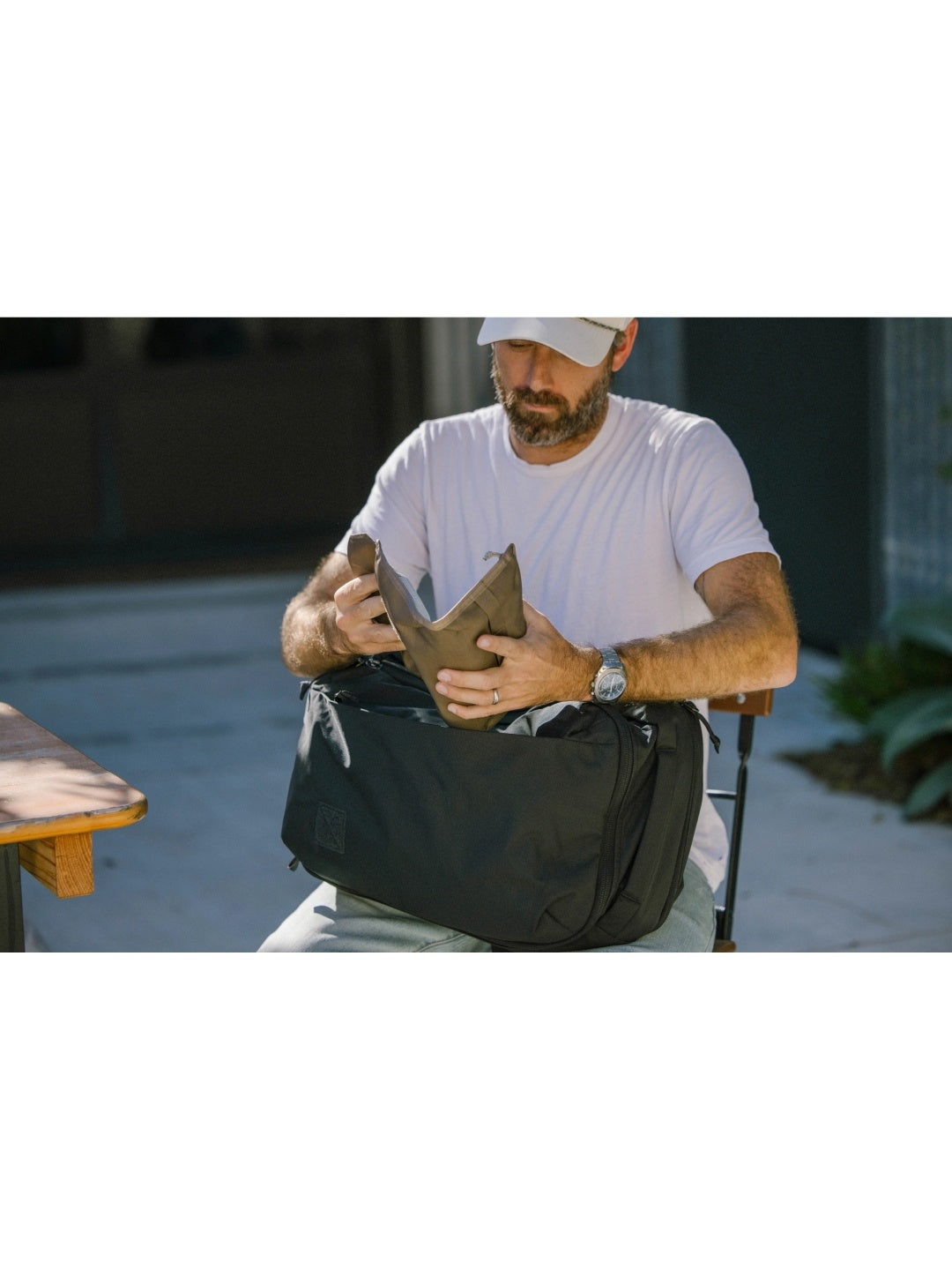 CIVIC ACCESS POUCH 1L #Fossil Brown [CAP1]｜EVERGOODS