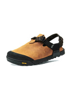 Mountain Clog Nubuck Leather #Brown Upper / Brown Webbing [MC-BRN-0506]｜BEDROCK SANDALS