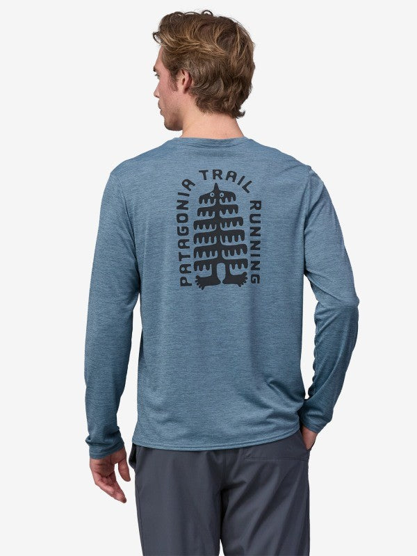 Men's Long-Sleeved Capilene Cool Daily Graphic Shirt - Lands #TRUX [45160]｜patagonia