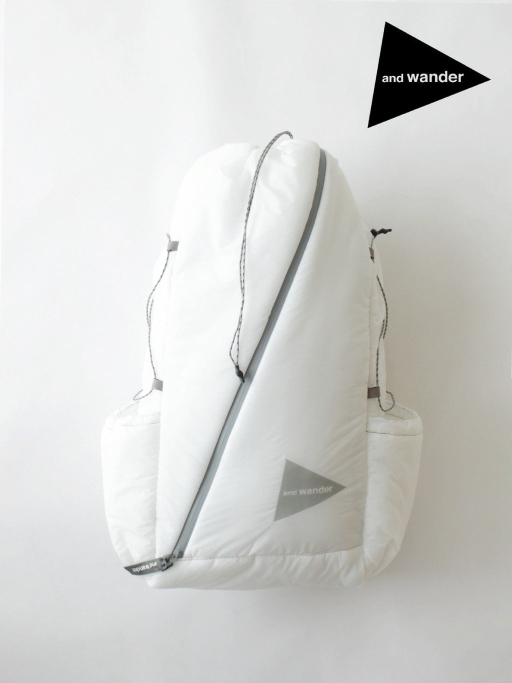 puffer mini ripstop daypack #white [6285121]｜and wander