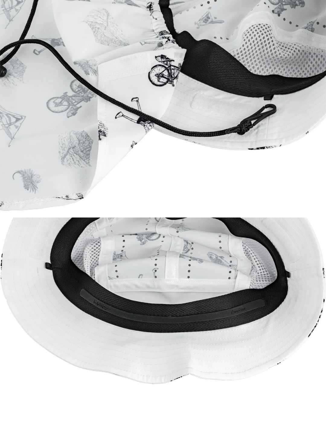 HALO hat2 halo-commodity×SKETCH×HALO headband #WT [HSH02]｜HALO headband