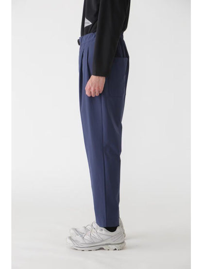 Women's light w cloth pants #110/blue [4282179]｜and wander