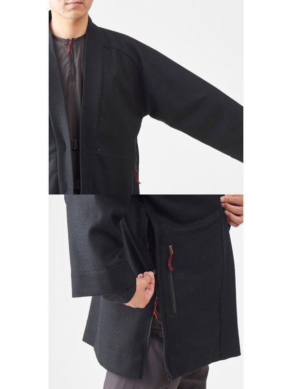 ハンテン RE:NEWOOL #ケシズミイロ [041044]｜AXESQUIN【Outlet_30】