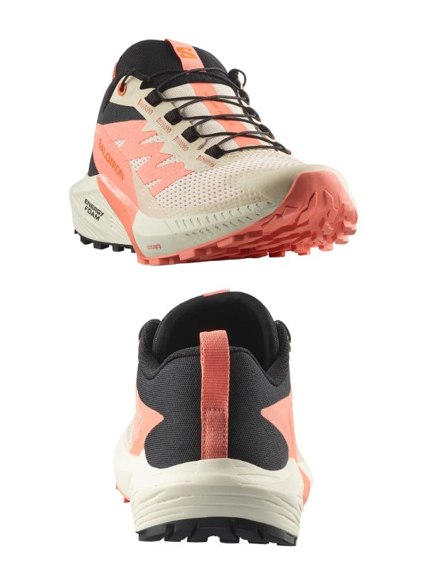 Woman's SENSE RIDE 5 W #Tender Peach / Fusion Coral / Black [L47808700]｜SALOMON【Outlet_30】