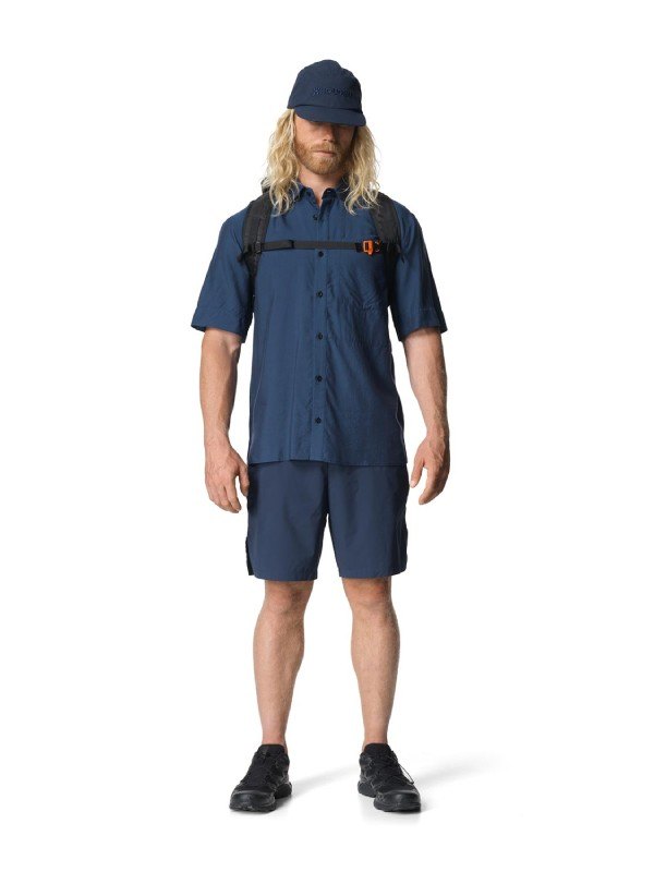 Men's Pace Light Shorts #Big Blue [860016]｜HOUDINI【Outlet_30】