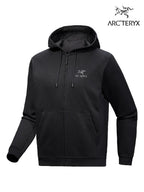 Emblem Fleece Full-Zip Hoody M #Black [X00000992903]｜ARC'TERYX