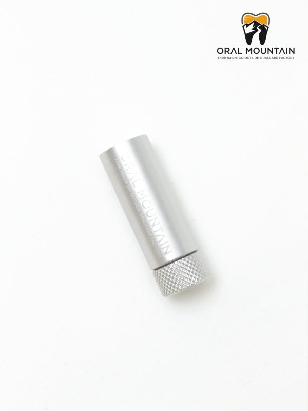 歯ブラシグリップ「GRIP」TSUTSU mini #アルミ｜ORAL MOUNTAIN
