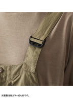 タッサーナイロンのオーバーオール #スミイロ [22025]｜AXESQUIN