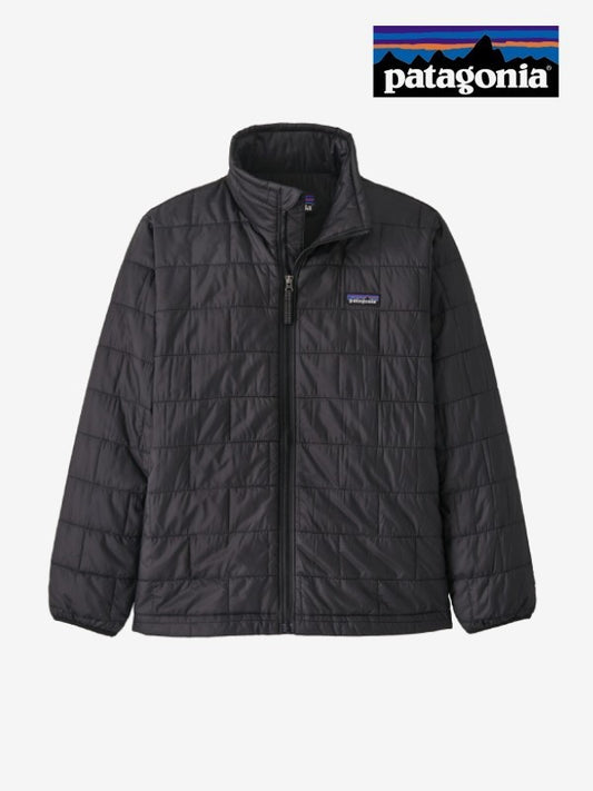 Kid's Nano Puff Brick Quilt Jkt #BLK [68001]｜patagonia