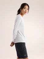 Women's Taema Crew LS #Atmos Heather [L08487800]｜ARC'TERYX