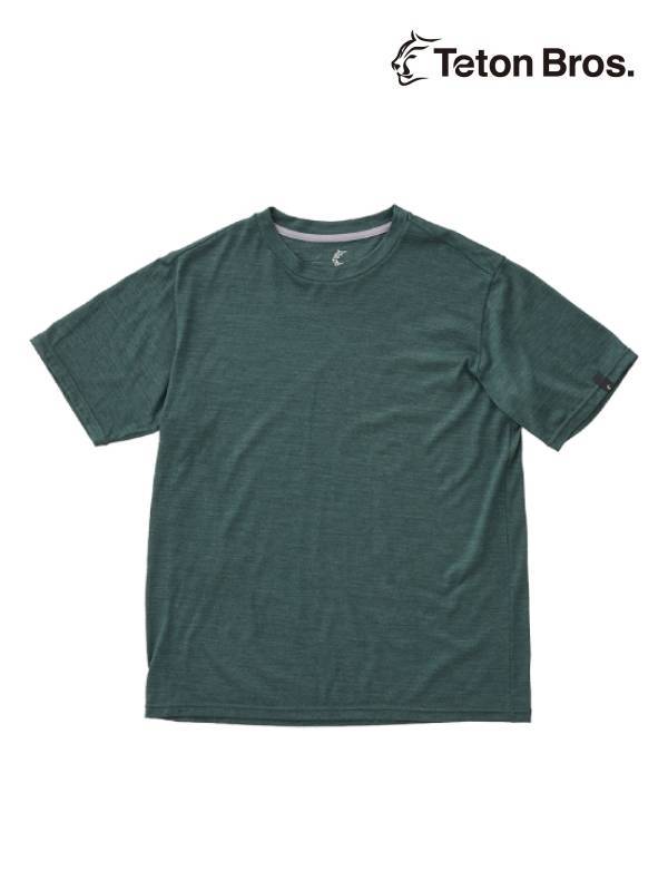 Axio Lite Tee #Dark Green [TB241-420]｜Teton Bros.