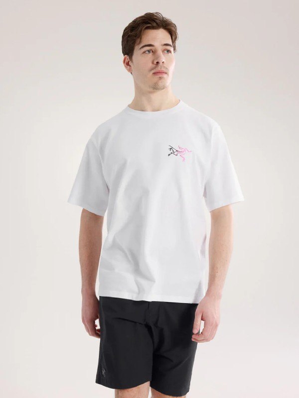 Kragg Cotton Logo SS M # White Light / Soul [X00000846407]｜ARC'TERYX