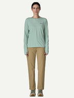 Women's L/S Cap Cool Sun Shirt - Peak Visions #TBIX [44935]｜patagonia