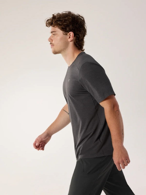 Cormac Crew SS M #Black Heather [X00000971801]｜ARC'TERYX