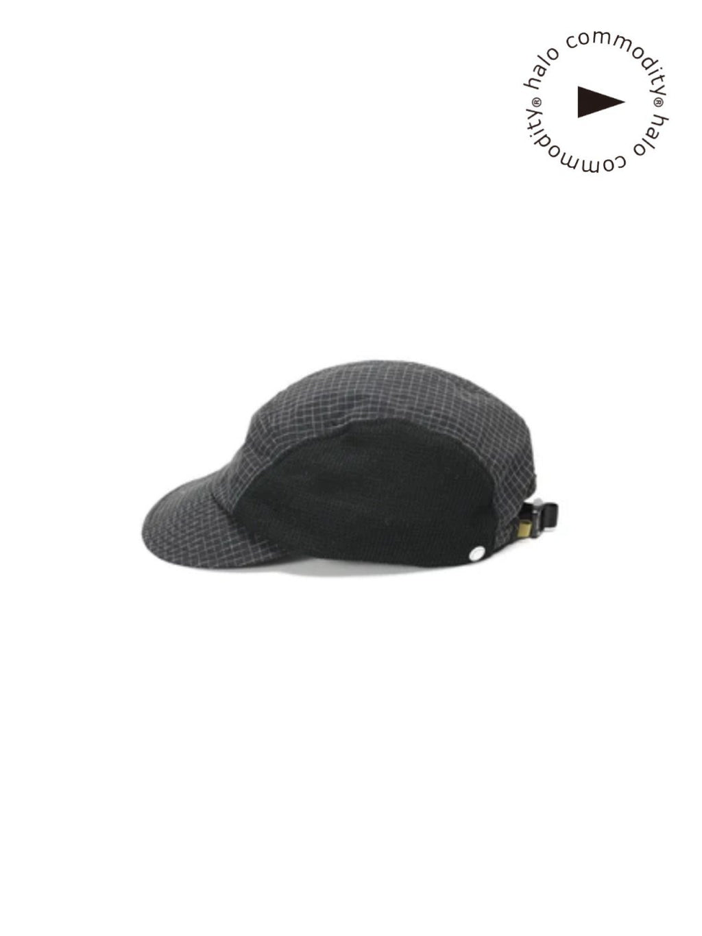 Uneven Rip Cap #Black [HL-1125]｜halo commodity