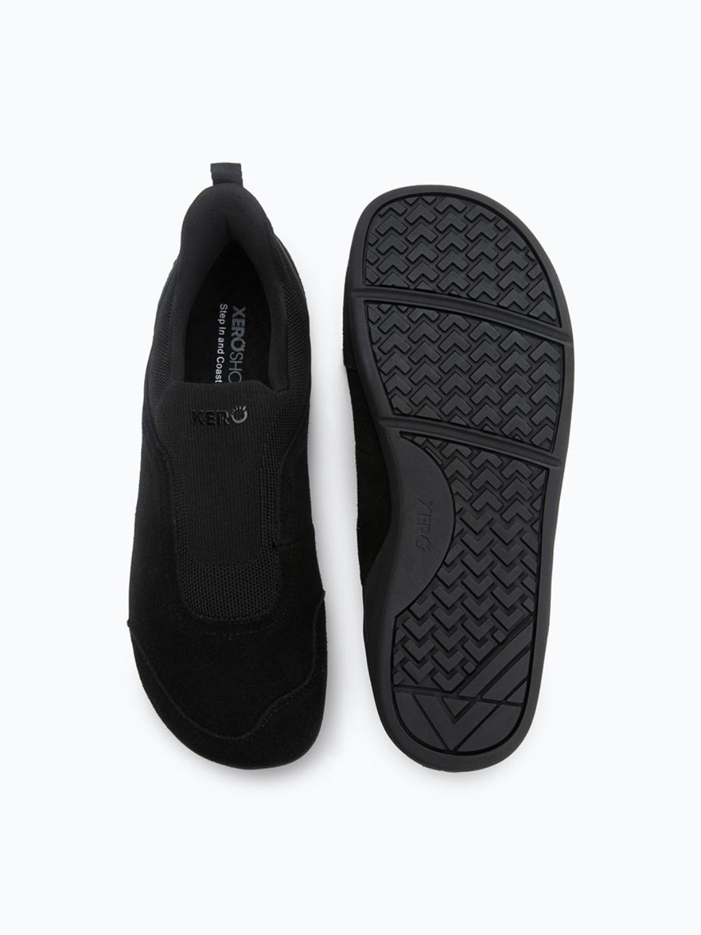 【Men】コースト スエード #ブラック [COAM-BLCK]｜XERO SHOES