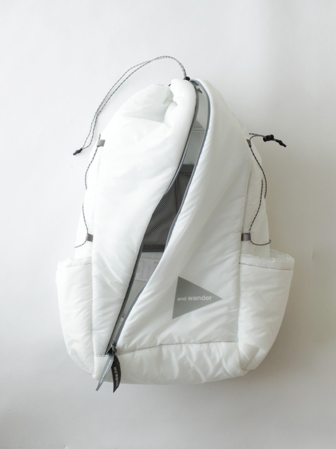 puffer mini ripstop daypack #white [6285121]｜and wander
