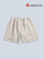 Outdoor Seersucker Shorts #BEIGE [HU-20007]｜HERENESS