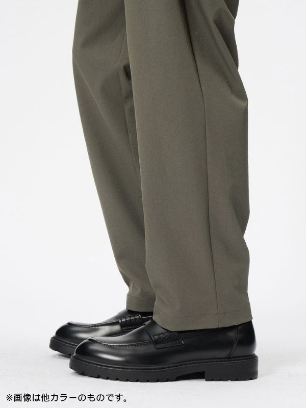 One Tuck Tapered Stretch Pants #BK [GL75177]｜GOLDWIN – moderate