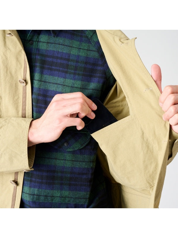 ヴィンテージナイロンのカバーオール #コビチャ [021104]｜AXESQUIN