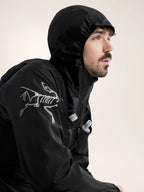 Norvan Windshell Hoody #Black / Graphite [X00001035401]｜ARC'TERYX