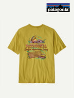 Men's Aquatic Action Organic T-Shirt #SFBN [37801]｜patagonia【Outlet_30】