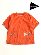 Women's PERTEX wind T #100/red [4121113]｜and wander