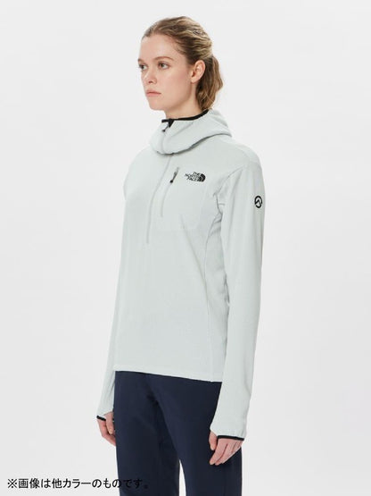 Women's Expedition Grid Fleece Hoodie #AM [NL22321]｜THE NORTH FACE