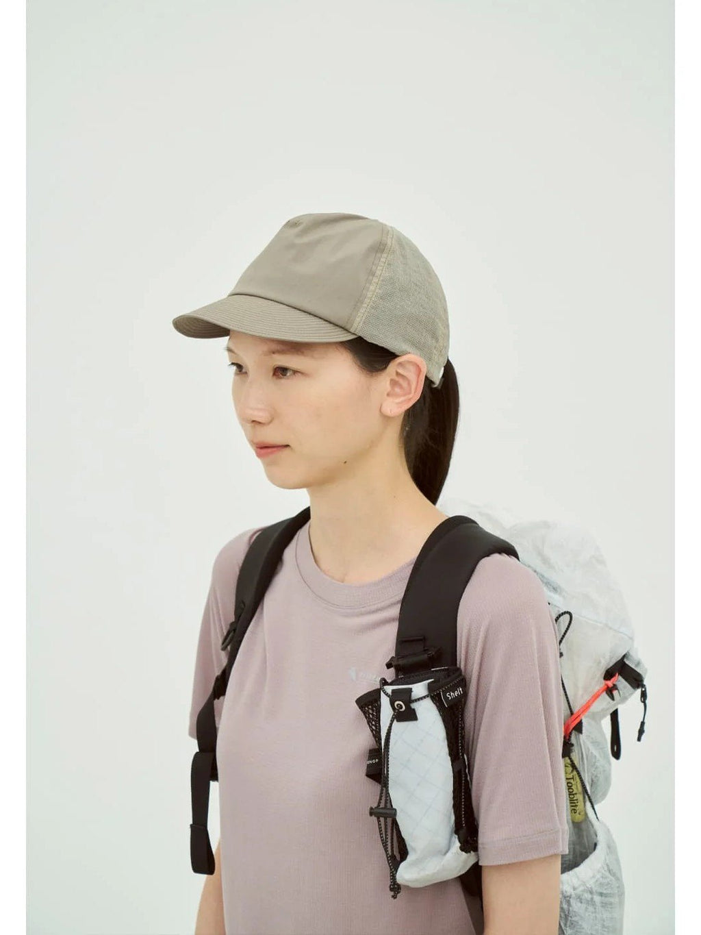 Crevice Mesh cap #Olive Drab [HL-1117]｜halo commodity