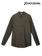 Men's Tree Longsleeve Shirt #Dawn Green [860008]｜HOUDINI