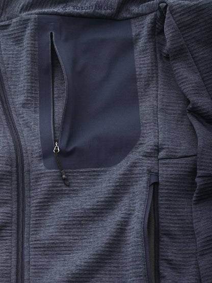 Graphene Zip Hoody #Dark Navy [TB243-350102]｜Teton Bros.