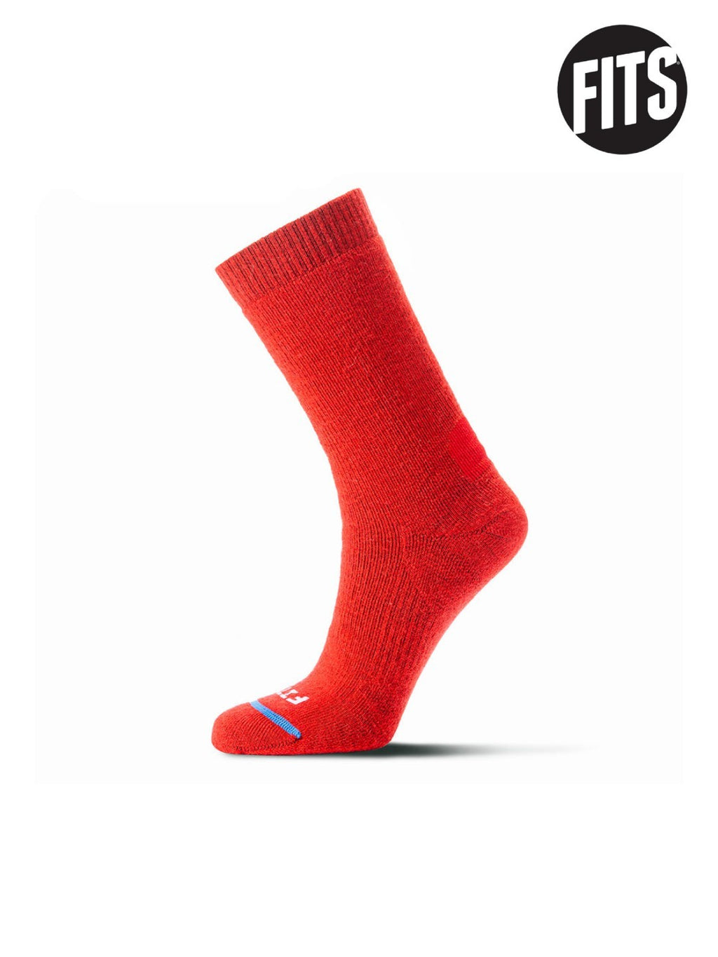 ミディアムハイカークルー #レッド [F1001]｜FITS