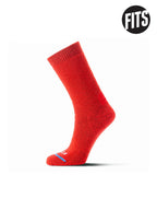 ミディアムハイカークルー #レッド [F1001]｜FITS