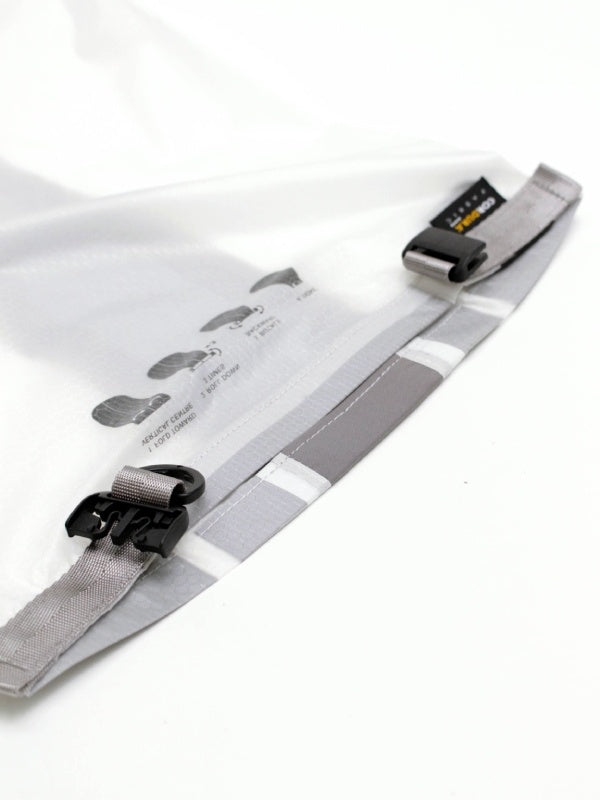 Compression Dry Bag 1.25L #White [CDB001]｜KIVA Outdoors