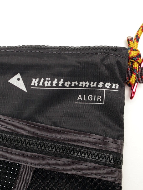 Algir Accessory Bag Medium #Raven [41426U01]｜Klattermusen