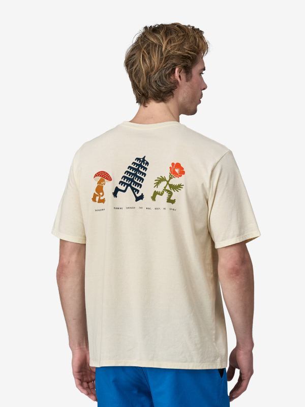 Trail Trotters Responsibili-Tee #BCW [37744]｜patagonia