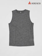 Wool Mesh Tank #STRATA GRAY｜HERENESS