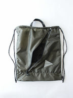 crispy rip drawstring bag #khaki [6985160]｜and wander