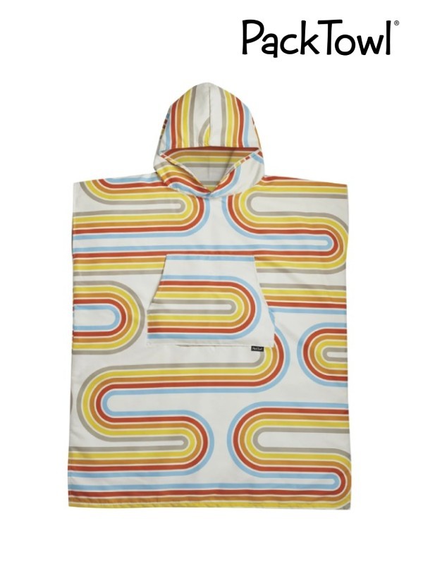 チェンジングポンチョ レトロカーブ [29186]｜Pack Towl