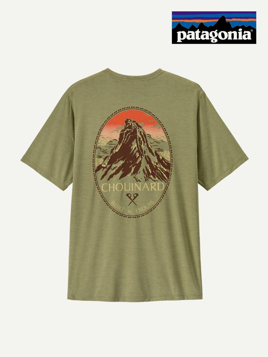Cap Cool Daily Shirt - Chouinard Crest #GGNX [45480]｜patagonia